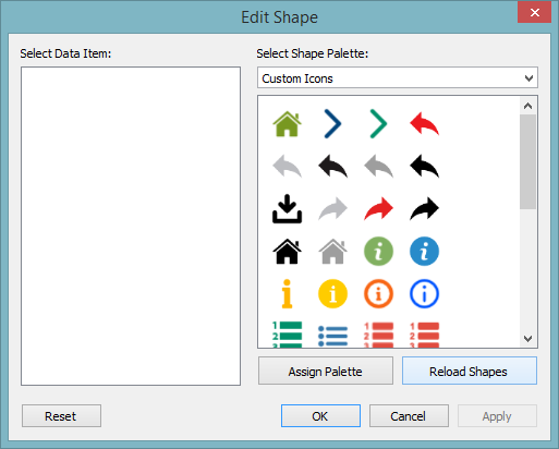 tableau custom icons