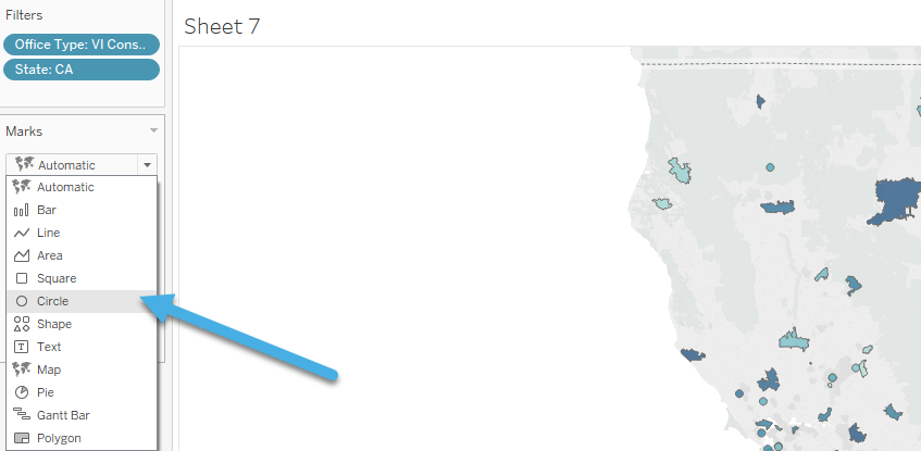 Tableau Map Options