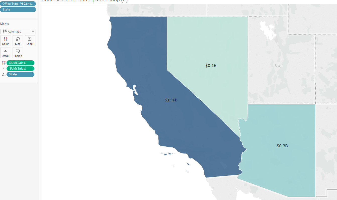 Tableau Map Formatting