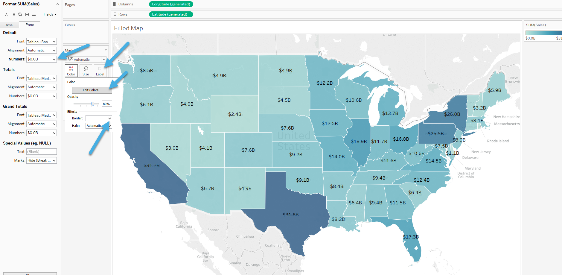 Maps in Tableau