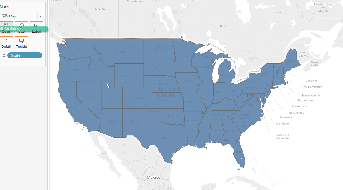 Tableau Maps