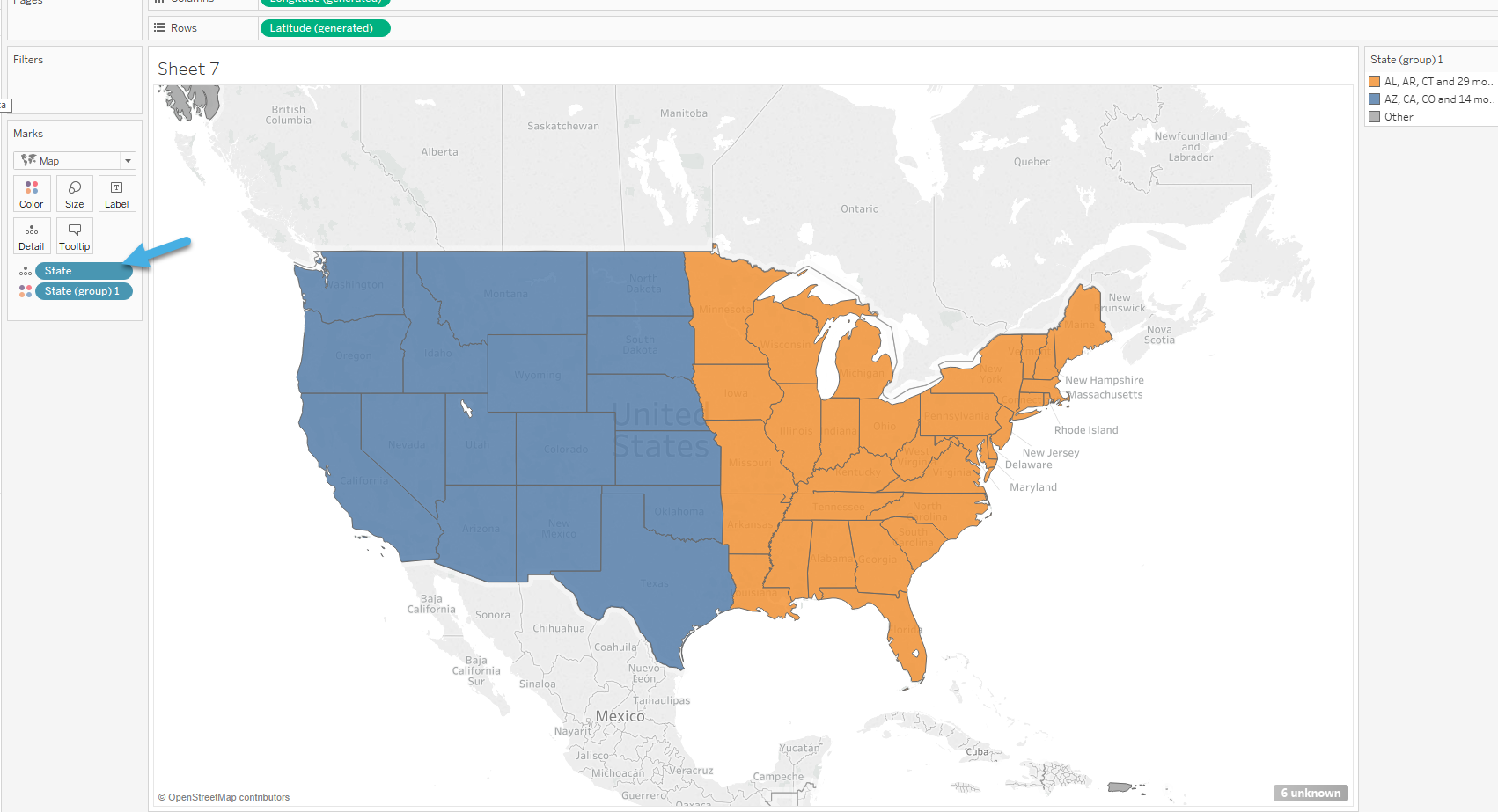 Tableau Custom Territories